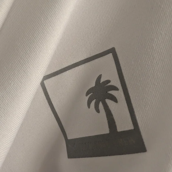 Puma White Golf Tee with Flamingo - Picture 6 of 6